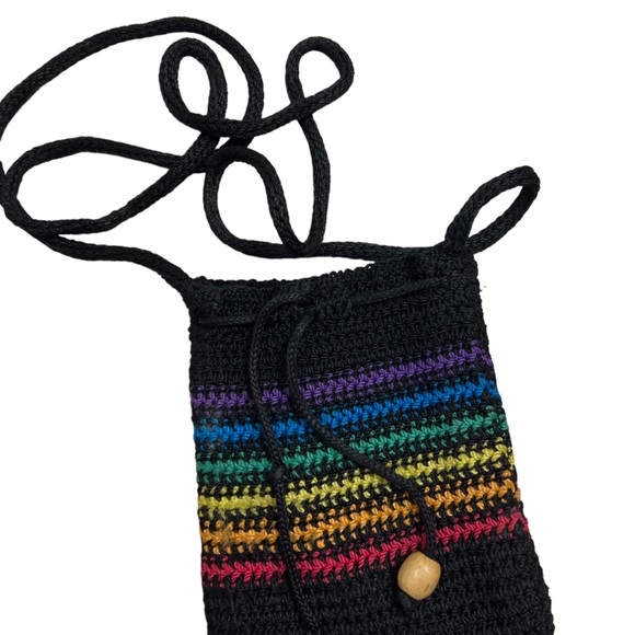 MEXICANA Handbags - Hand Crafted Mini Crossbody Rainbow bag